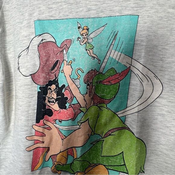 Vintage single story Captain Hook and tinker bell tee - Picture 1 of 7